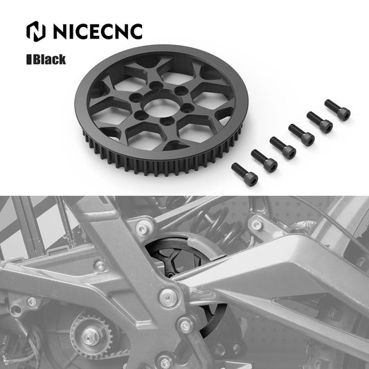For 2024 Surron Light Bee X S L1E Secondary Pulley NICECNC Electric Bike Rear Secondary Belt Drive System For Segway X160 X260 RISE DEFENSE SYSTEMS.AI PRODUCTS