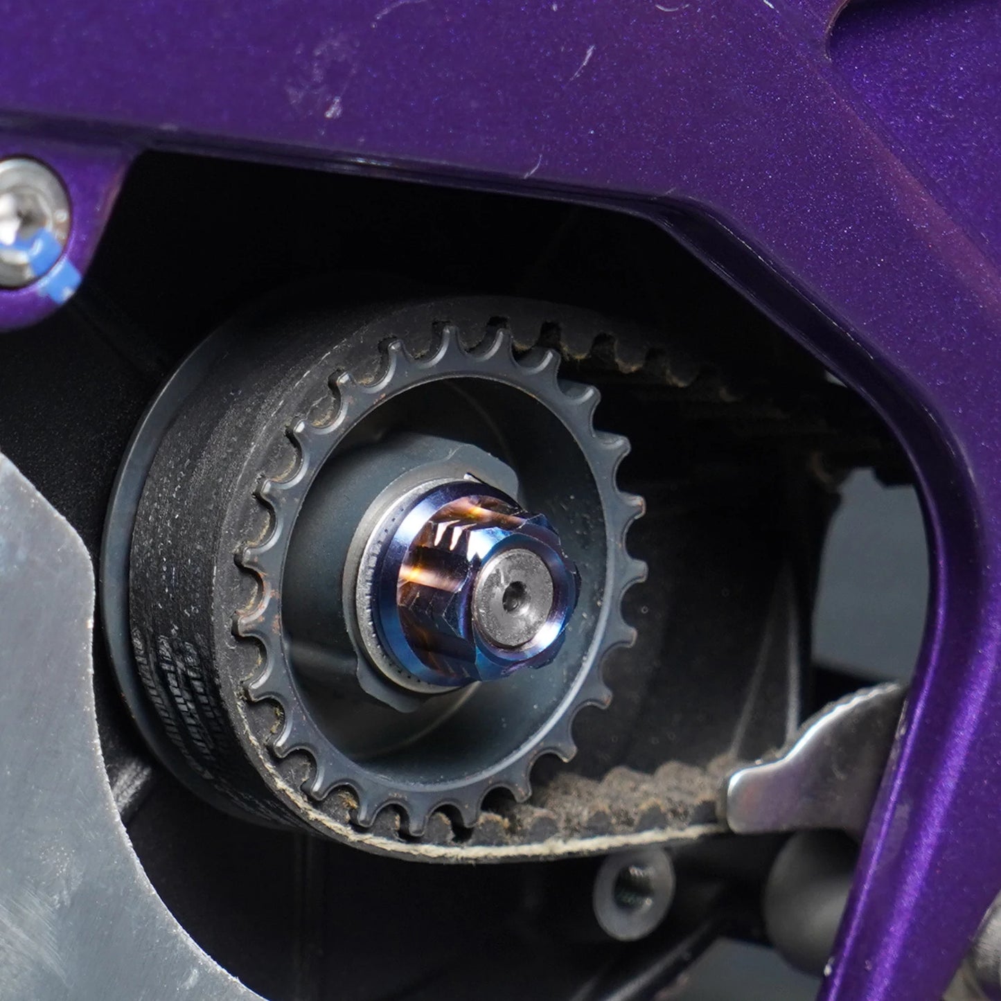 Belt Pulley Cover & Primary Belt Pulley Nut For SUR-RON Surron light bee X S L1E Segway X160 X260 Electric Dirt Bike 2023 2024 RISE DEFENSE SYSTEMS.AI PRODUCTS