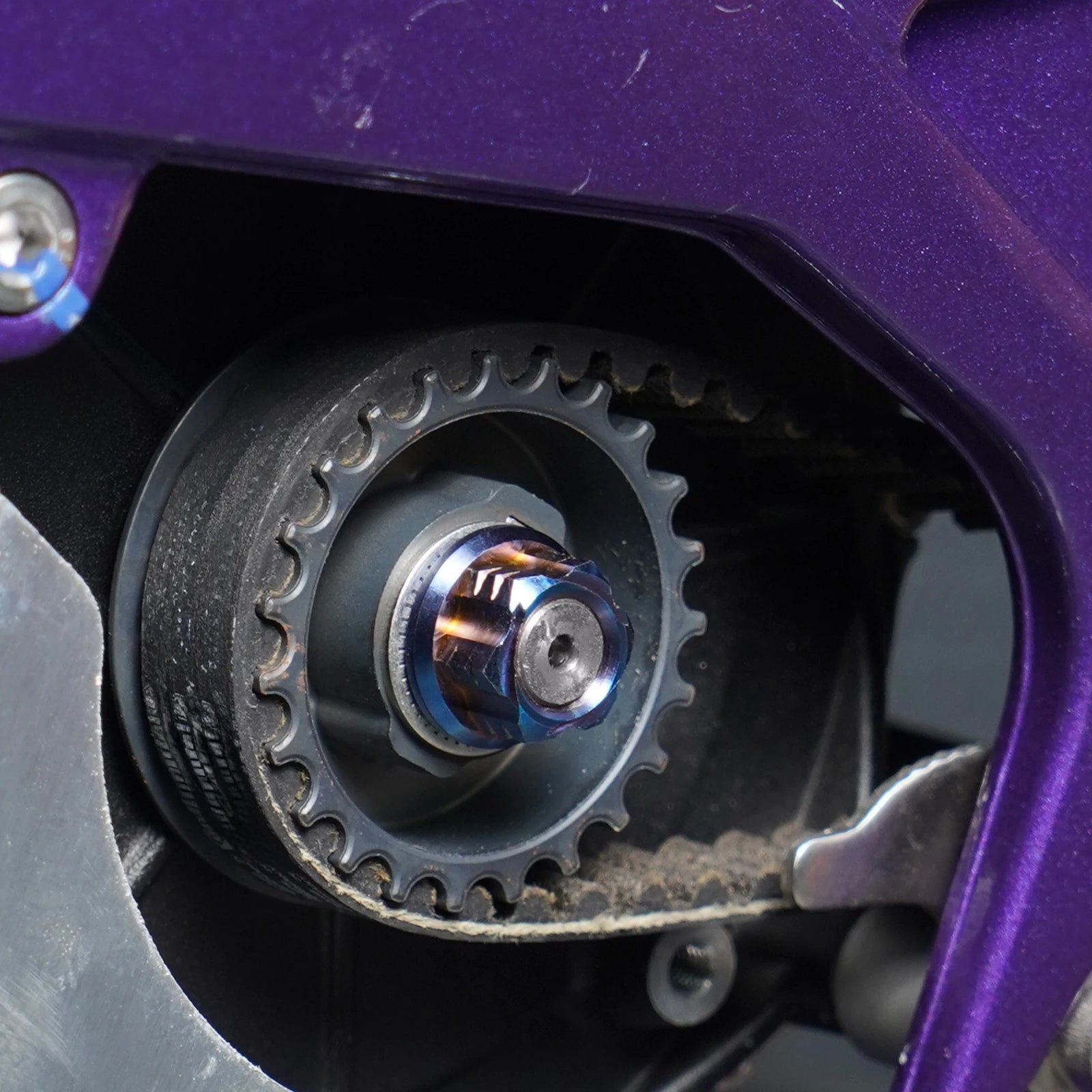 Belt Pulley Cover & Primary Belt Pulley Nut For SUR-RON Surron light bee X S L1E Segway X160 X260 Electric Dirt Bike 2023 2024 RISE DEFENSE SYSTEMS.AI PRODUCTS