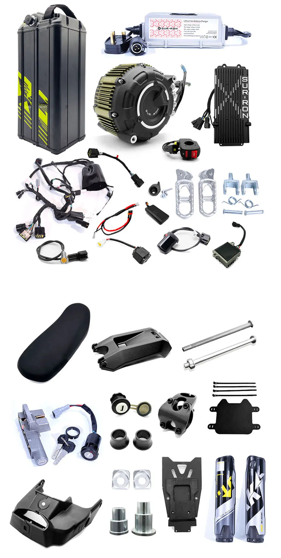 For SUR-RON Light Bee X Talaria Sting Original or modified accessories sur ron Off-road Dirtbike SUR-RON CNC Accessories RISE DEFENSE SYSTEMS.AI PRODUCTS
