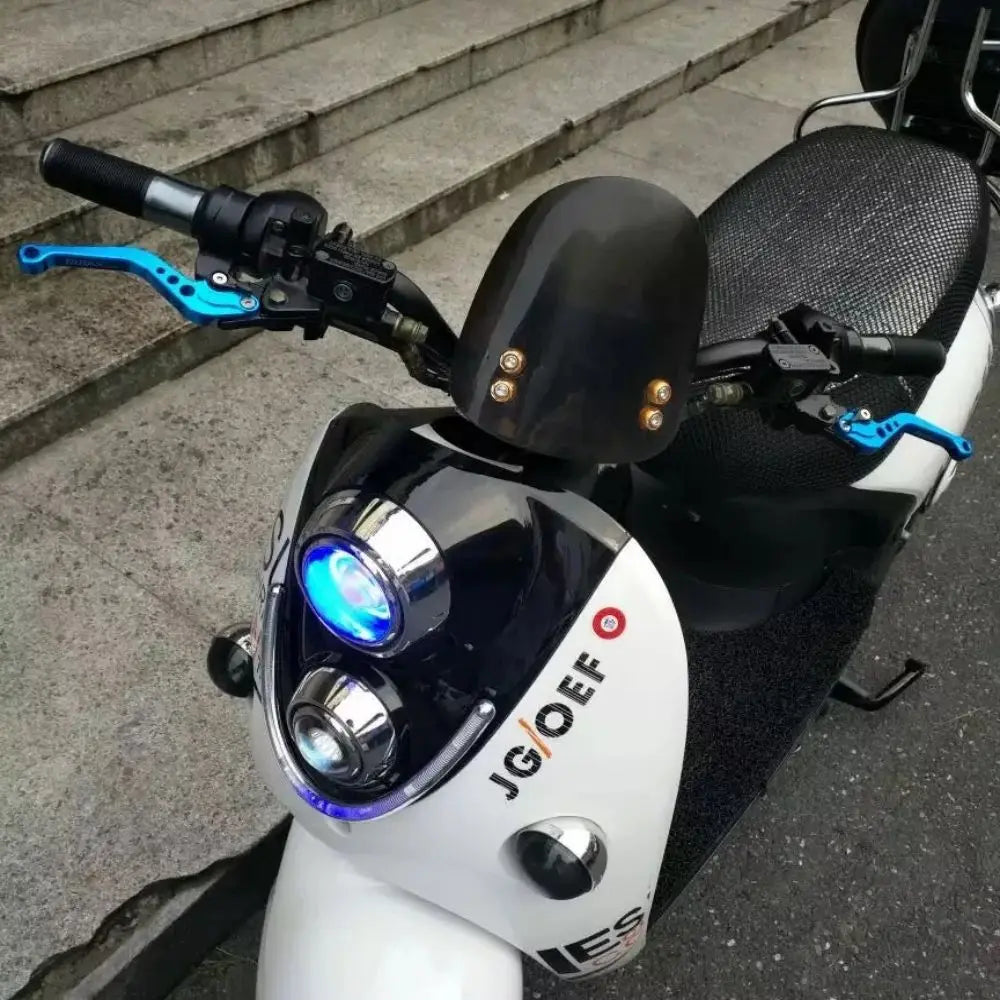 Motorcycle modification accessories CNC double disc brake handle adjustable electric vehicle brake lever RISE DEFENSE SYSTEMS.AI PRODUCTS