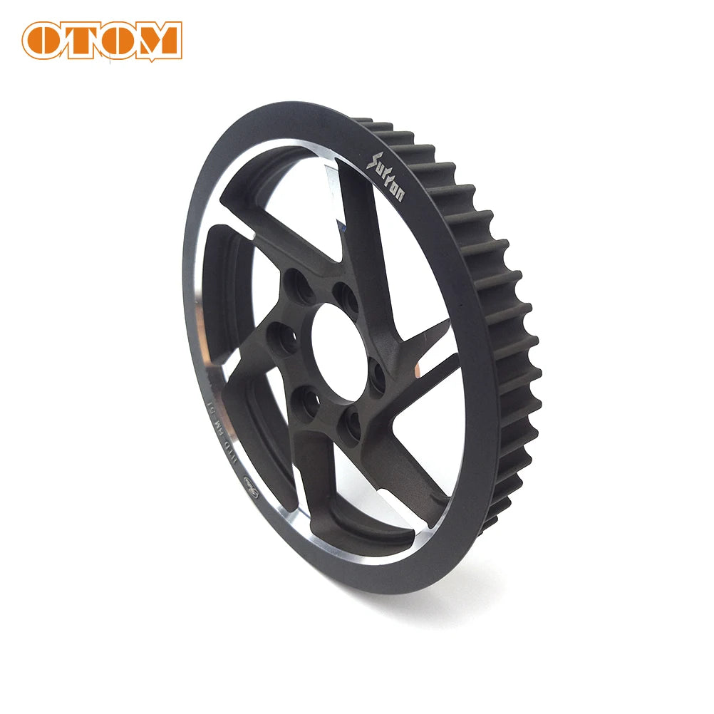 Motorcycle Original Rear Belt Pulley Transmission Gear Center Axle Sleeve Drive Wheel For Surron Light Bee X S Electric Off-Road RISE DEFENSE SYSTEMS.AI PRODUCTS