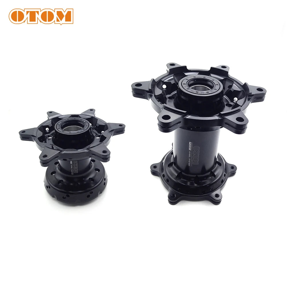 OTOM Motorcycle 36 Holes Front Rear Wheel Hub CNC Aluminum Billet For KTM SXF XCF SMR HUSQVARNA FC FX TC TX GASGAS EXF MXF 2022 RISE DEFENSE SYSTEMS.AI PRODUCTS