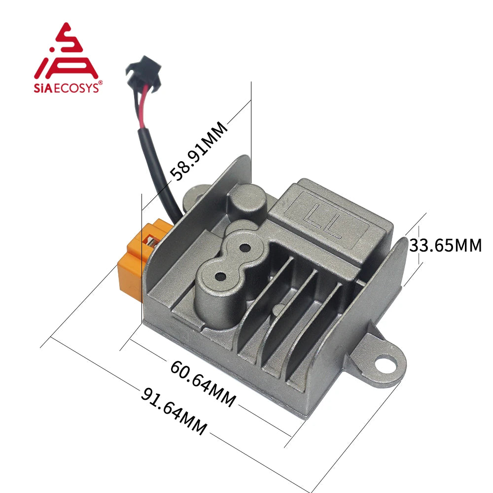 SiAECOSYS 60V/72V to 12V 10A DC-DC Converter with 5V1A Output Wire RISE DEFENSE SYSTEMS.AI PRODUCTS