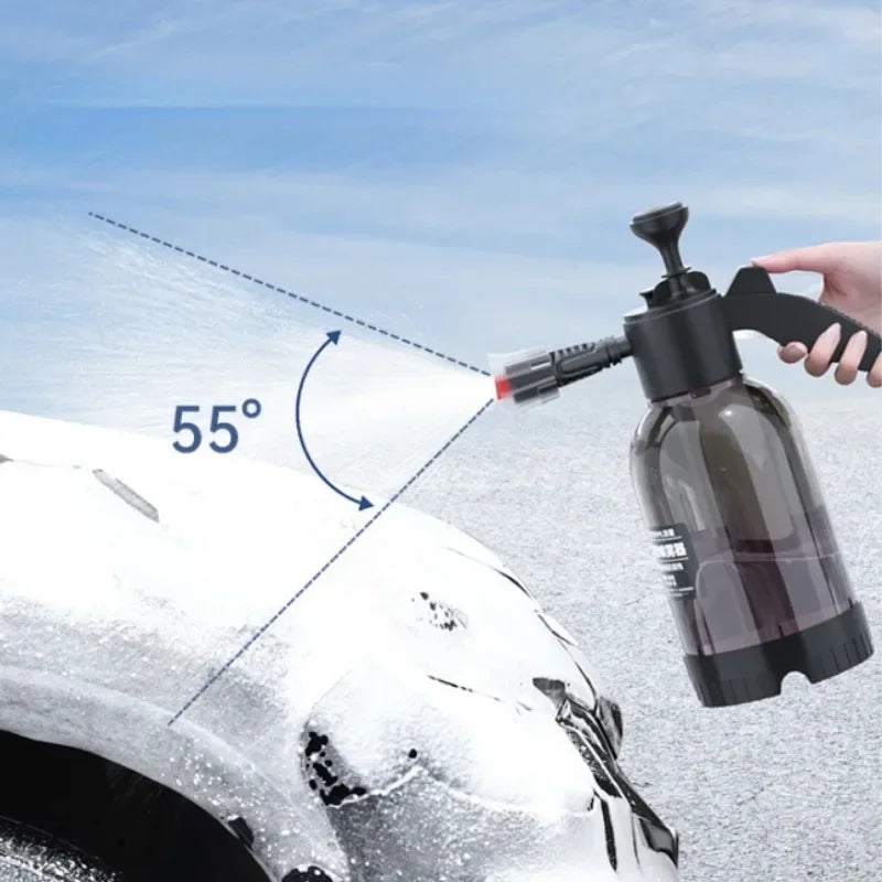 2L  car wash water gun car wash foam spray can pressurized dense foam there are two modes can also water flowers disinfection RISE DEFENSE SYSTEMS.AI PRODUCTS