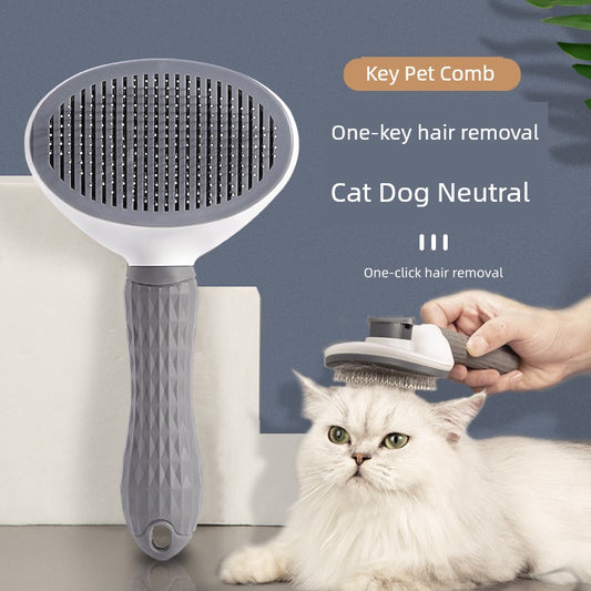 Cat Comb Floating Hair Comb Hair Brush Dog Hair Removal Cat Petting Handy Gadget Cleaning Long Hair Special Pet Cat Supplies RISE DEFENSE SYSTEMS.AI PRODUCTS