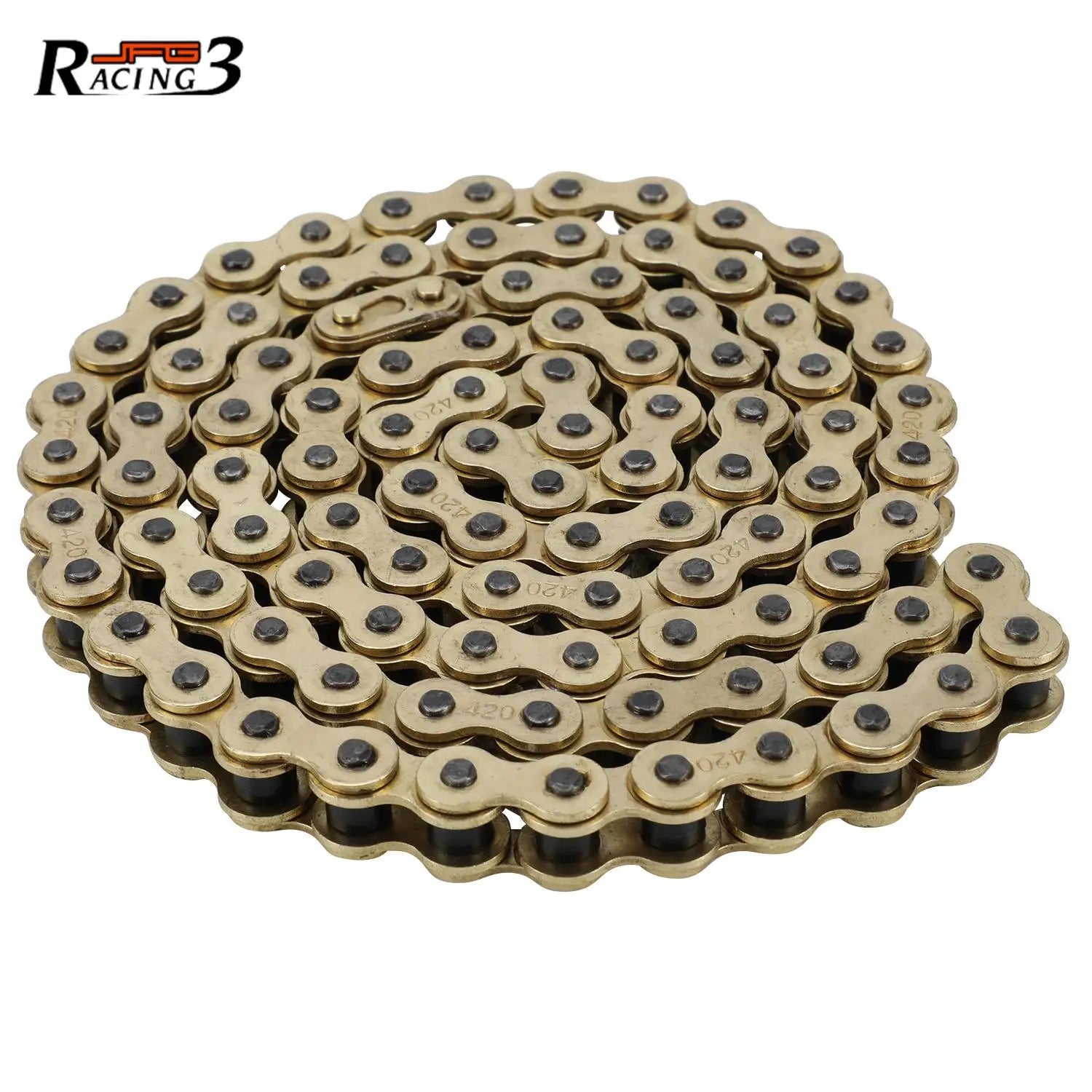 Motorcycles Accessories 420 Pitch Driving Alloy Steel Replace Chain Dirt Pit Bike Moto Parts For Honda Monkey 125 Monkey125 RISE DEFENSE SYSTEMS.AI PRODUCTS