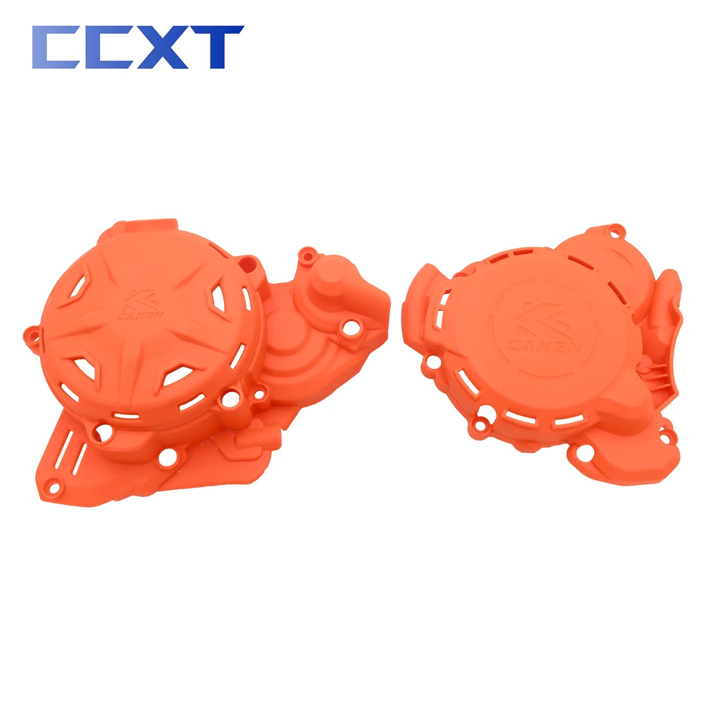 Motorcycle Clutch Cover Ignition Protector Guard For GasGas EX MC EC MCF ECF EXF For KTM SX SXF XC XCF XCW EXC 250-450 2023-2024 RISE DEFENSE SYSTEMS.AI PRODUCTS