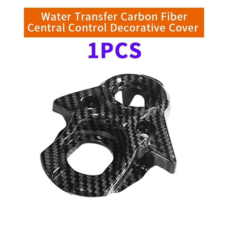 For Sur-Ron Light Bee X Segway X260 SUR RON Carbon Fiber Central Control Decorative Cover Off-Road SURRON Key Plate RISE DEFENSE SYSTEMS.AI PRODUCTS