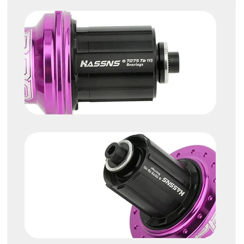 HASSNS Cube Pro 7 Cube Arc 32 36 Hole MTB Bearing Bike Rear Hub Quick Release 32H 36H Four Palin 7 8 9 10 11 12 Speed 6 Pawl Hub RISE DEFENSE SYSTEMS.AI PRODUCTS