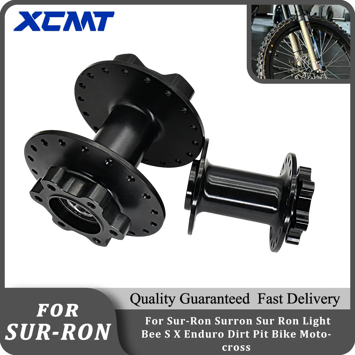 Electric Motorcycle Forged Front and Rear Wheel Hub For Sur-Ron Surron Sur Ron Light Bee S X Enduro Dirt Pit Bike Motocross RISE DEFENSE SYSTEMS.AI PRODUCTS