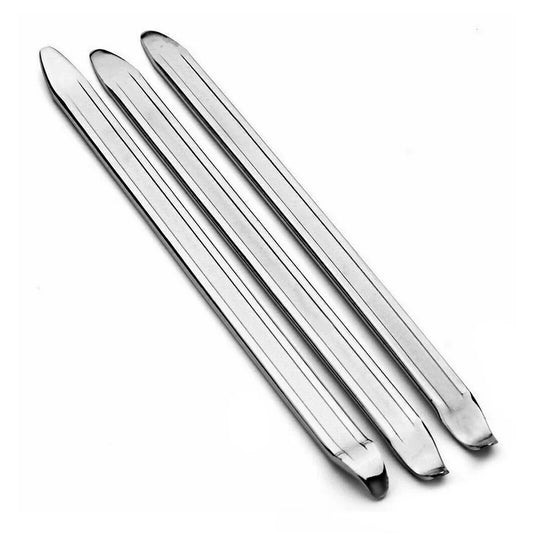 3PCS 11.81In Galvanized Type Auto Motorbike Tyre Spoon Car and Motorcycle Tire Lever 30cm Long Galvanized Tyre Spoon Supplies RISE DEFENSE SYSTEMS.AI PRODUCTS