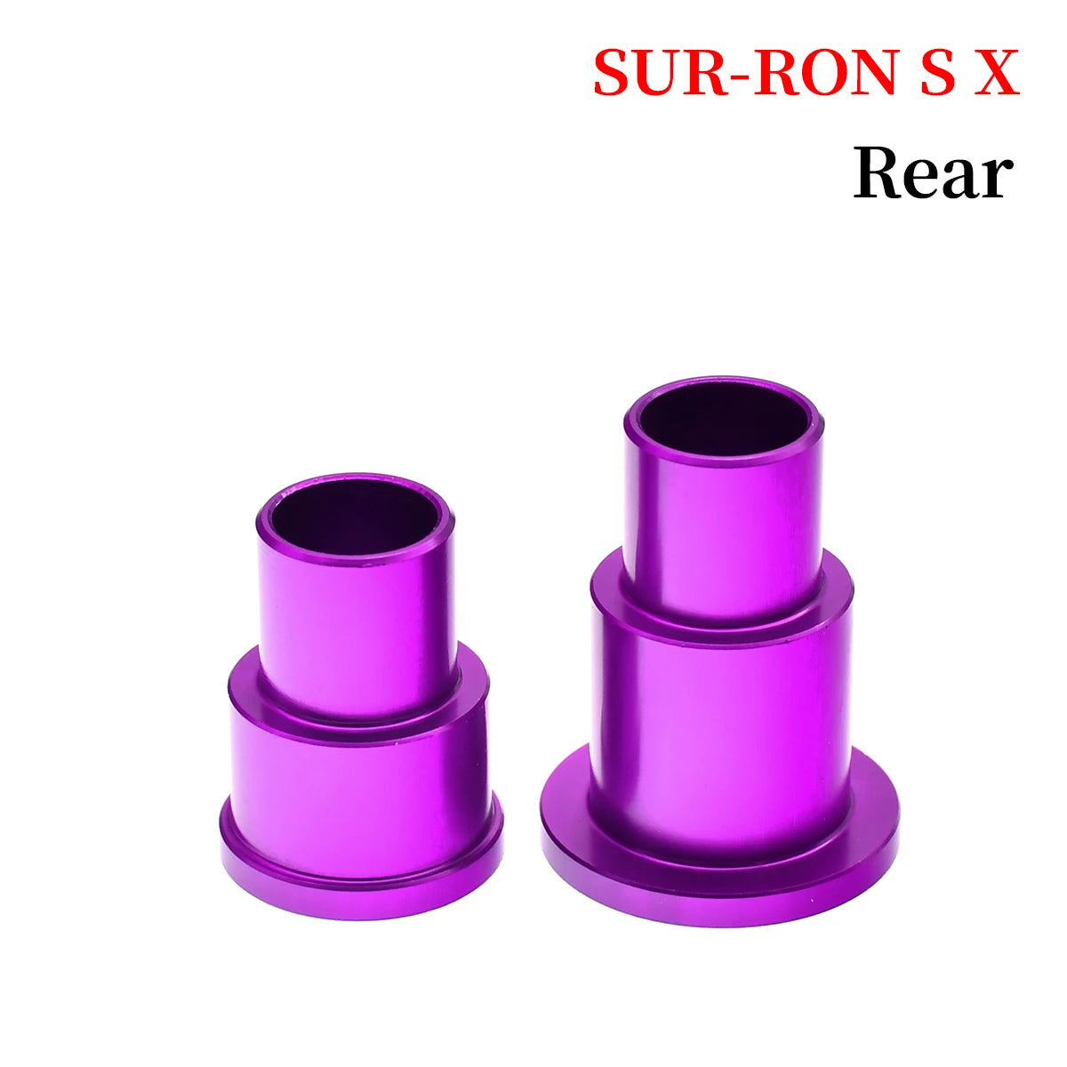 For Surron Light Bee S X Front Rear Wheel Axle Hub Spacers Electric Bike Motorcycle Modified Lightweight Parts CNC Aluminum RISE DEFENSE SYSTEMS.AI PRODUCTS