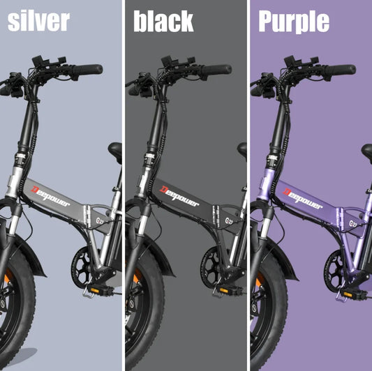DEEPOWER G22 Adult Electric Bicycle 2000W 48V35AH Mountain Motorcycle 20 Inch Thick Tire Off-road Folding Electric Bicycle RISE DEFENSE SYSTEMS.AI PRODUCTS