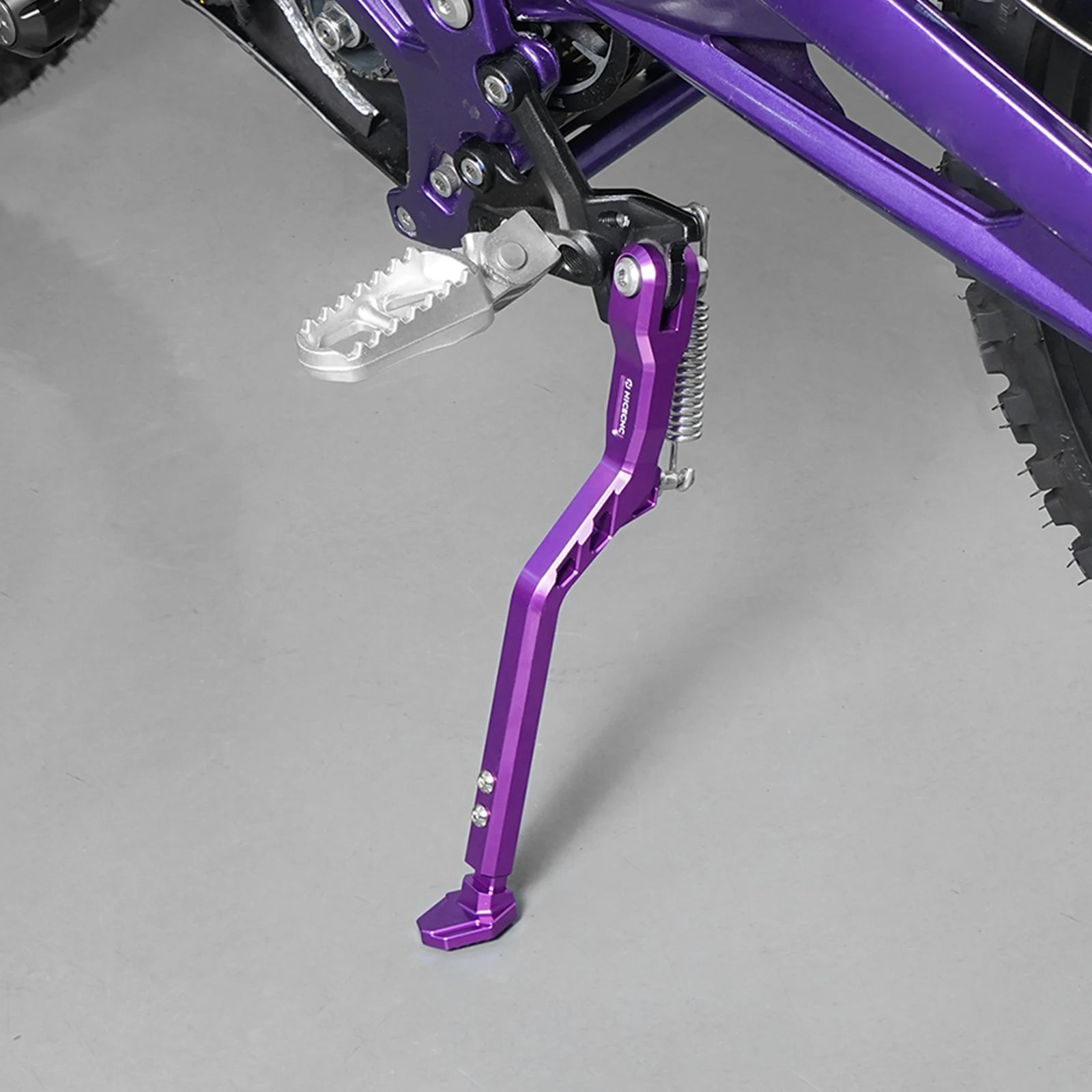 For Surron Light Bee X 8-32MM Adjustable Kickstand Side Stand For SUR-RON Light Bee S L1E Segway X160 X260 Electric Dirt Bike RISE DEFENSE SYSTEMS.AI PRODUCTS