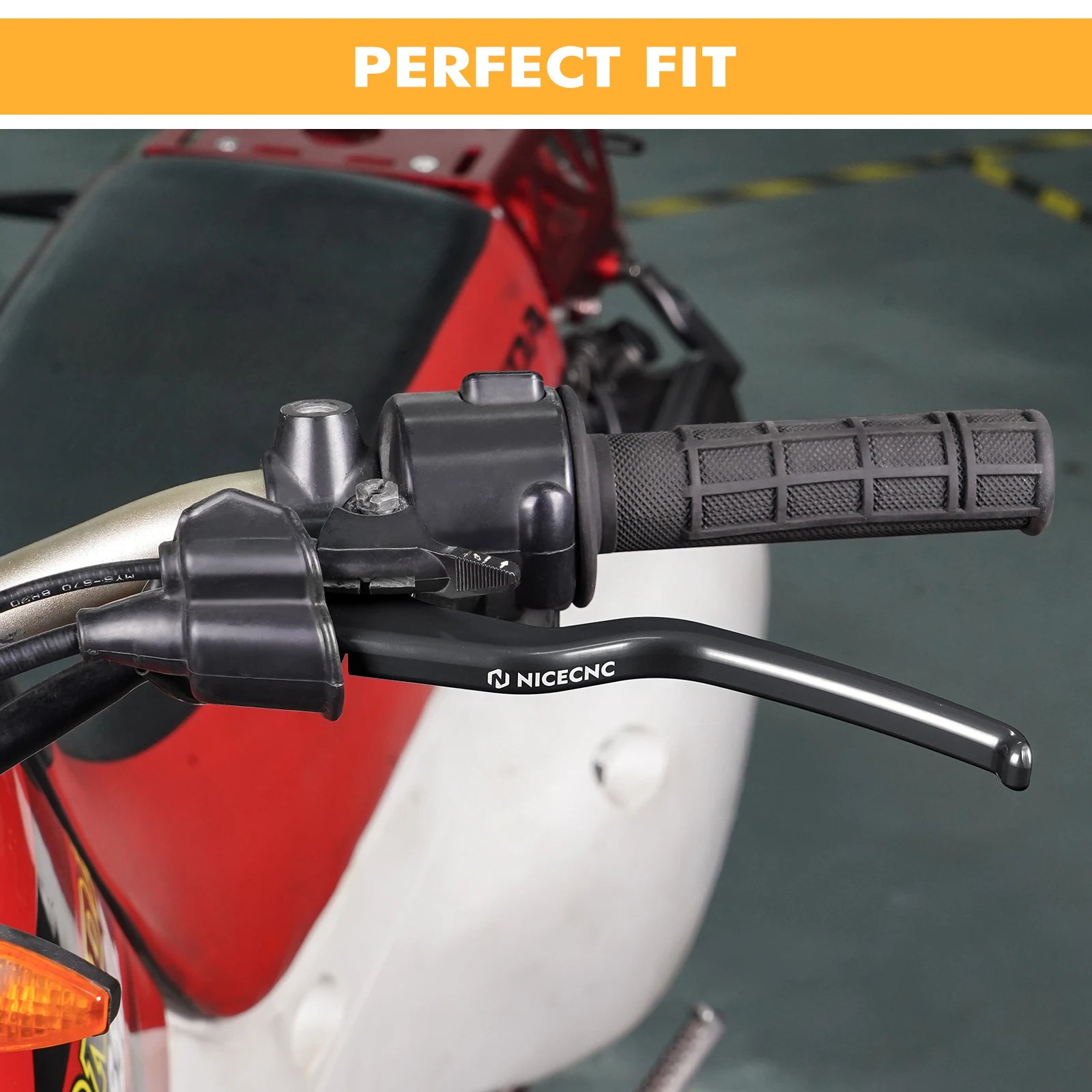 NICECNC Motorcycle Labor-saving clutch Lever For Honda XR650L 1993-2024 Motocross Enhancement Accessories Reduction In Actuation RISE DEFENSE SYSTEMS.AI PRODUCTS