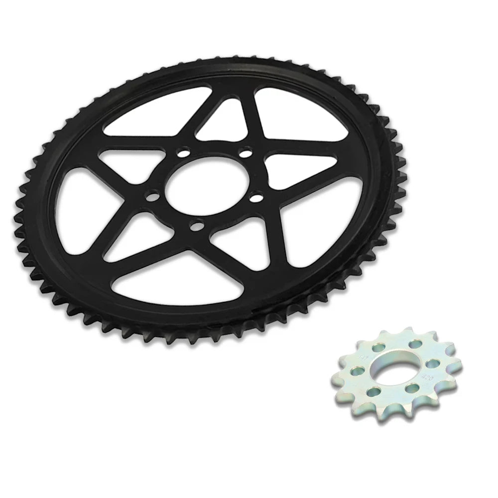 Front 14T Rear 240mm Sprocket Mute Motorcycle Accessories For Sur Ron Surron Lightbee Light Bee S X Electric Vehicle Dirt Bike RISE DEFENSE SYSTEMS.AI PRODUCTS
