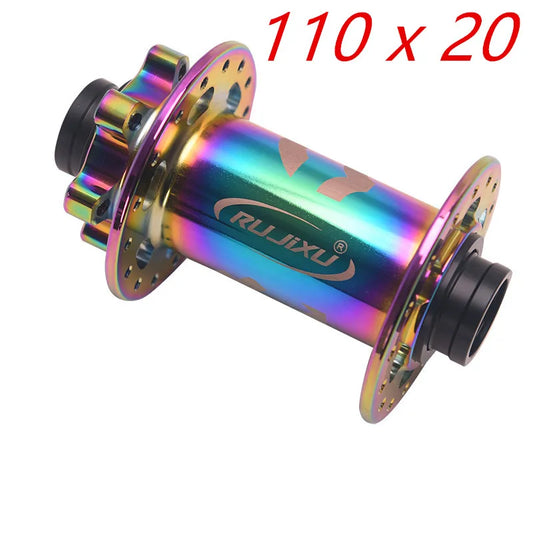 RUJIXU MTB Bike Hub Thru Axle Downhill 20 Bicycle Disc Brake Front Hub Barrel Shaft 110 x 20mm 32 Hole Cycling Accessories RISE DEFENSE SYSTEMS.AI PRODUCTS