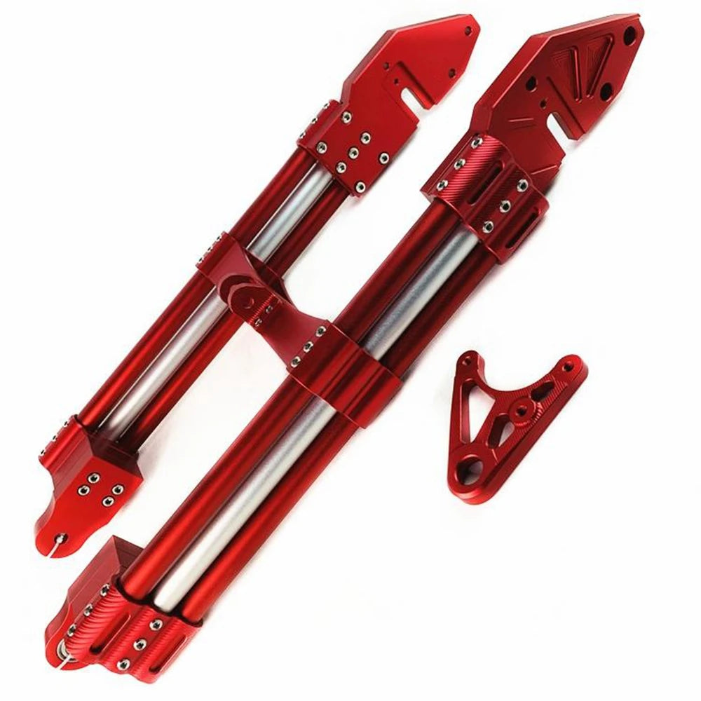 Electric Motorcycle Swing Arm New 3D CNC Adjustable 3-tube Water Pipe Rear Flat Fork Universal For M3 M5 M6 Little Monkey Modify RISE DEFENSE SYSTEMS.AI PRODUCTS