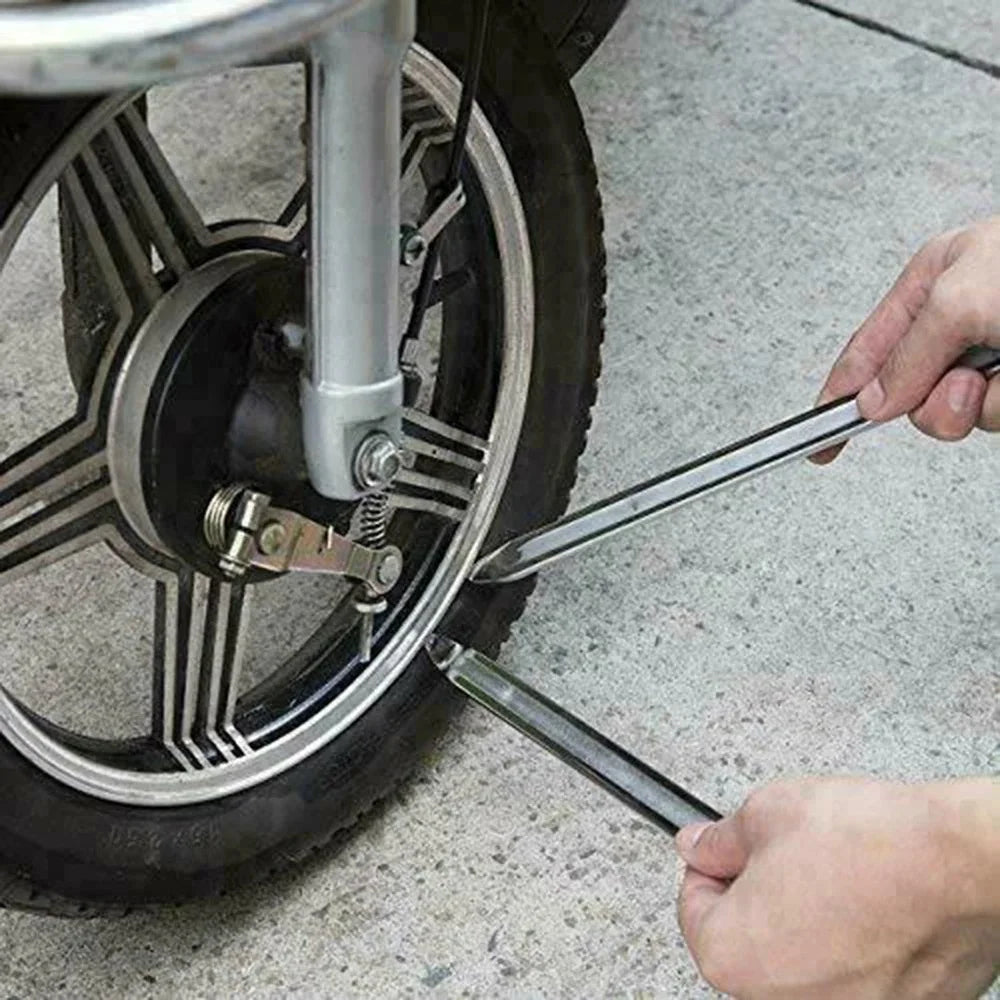 3PCS 11.81In Galvanized Type Auto Motorbike Tyre Spoon Car and Motorcycle Tire Lever 30cm Long Galvanized Tyre Spoon Supplies RISE DEFENSE SYSTEMS.AI PRODUCTS