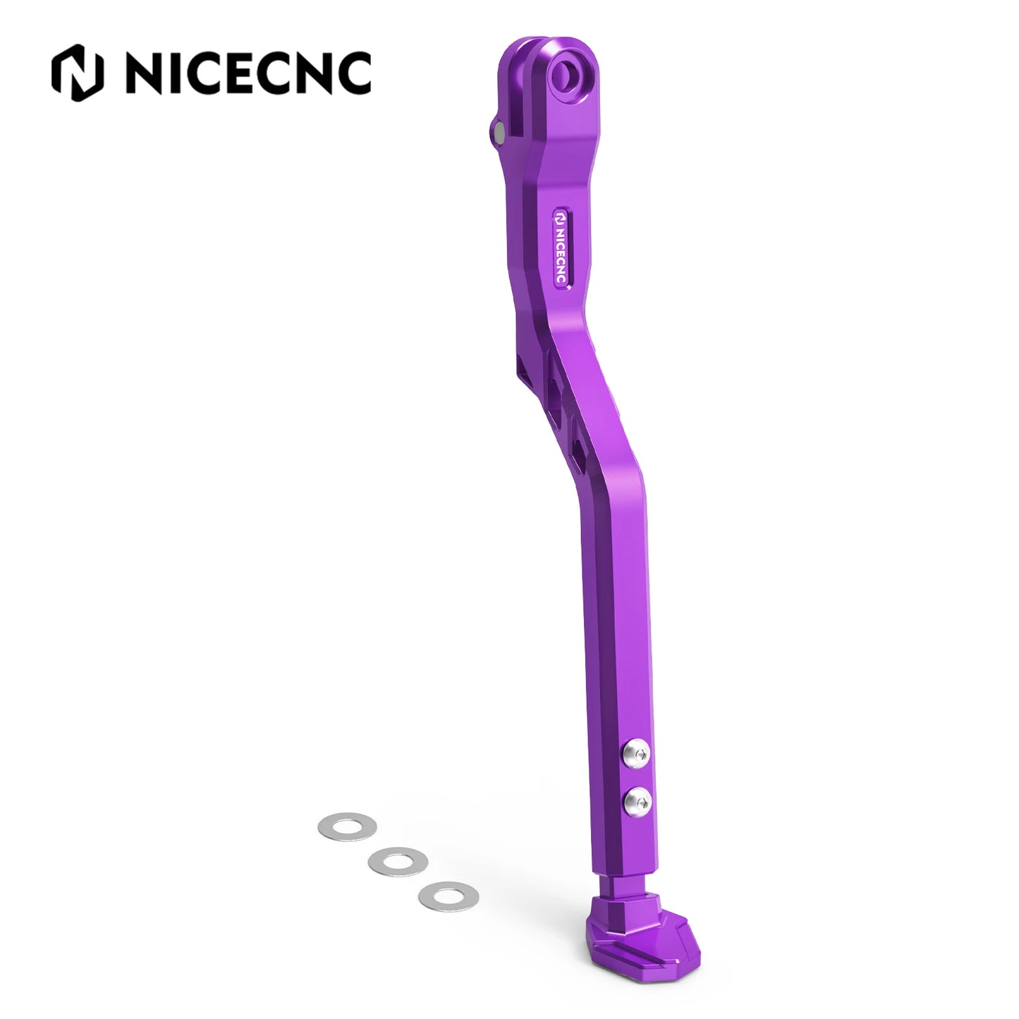 NICECNC For Surron Light Bee X S Electric Bike Footpeg Peg Bracket Package Footrest Pedal Support Brace Foot Side Kick Stand Kit RISE DEFENSE SYSTEMS.AI PRODUCTS