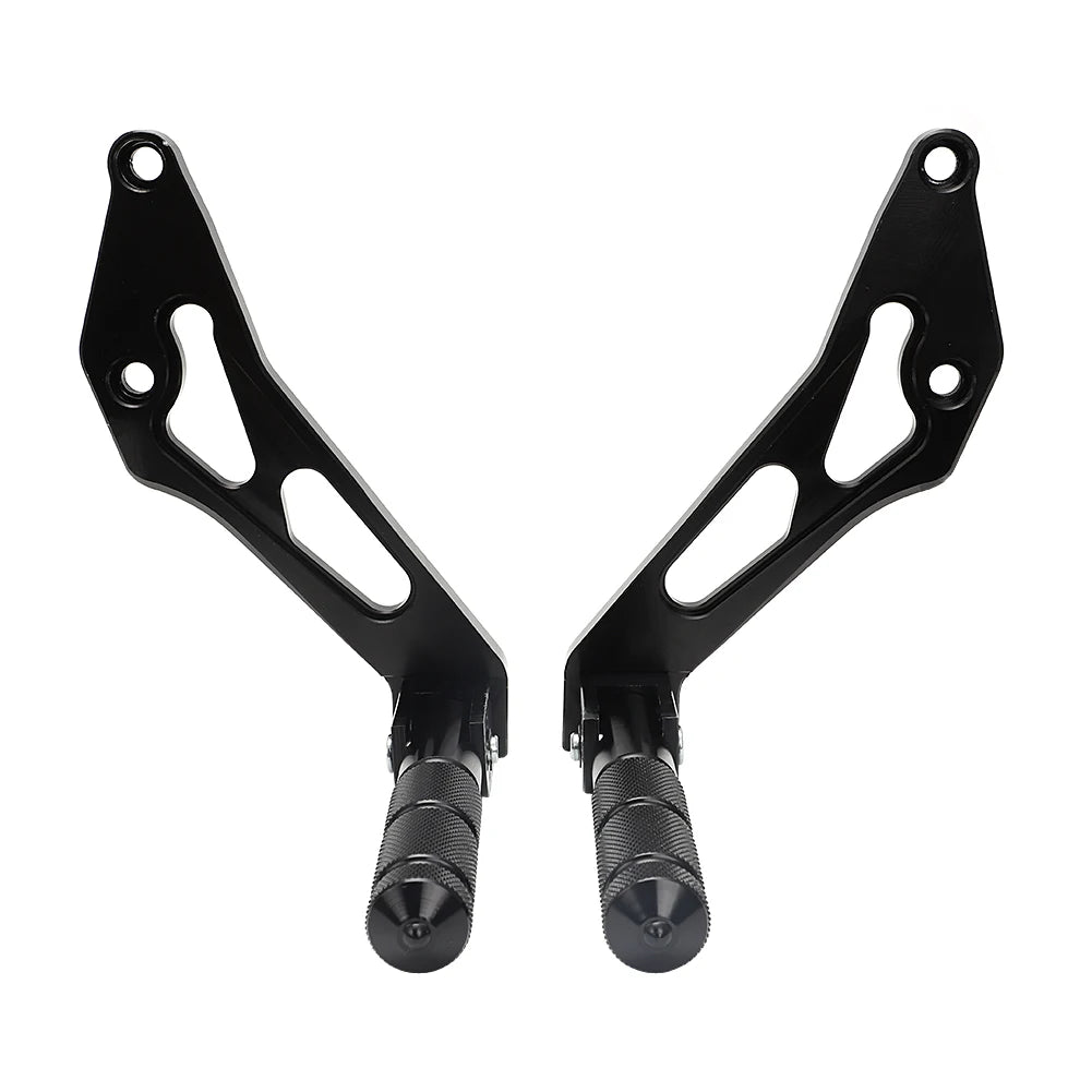 Motorcycle Rear Passenger Foot Peg Rests Pedal Peg Bracket For SURRON Sur-Ron Light Bee X Off-Road Electric Segway X160 X260 RISE DEFENSE SYSTEMS.AI PRODUCTS