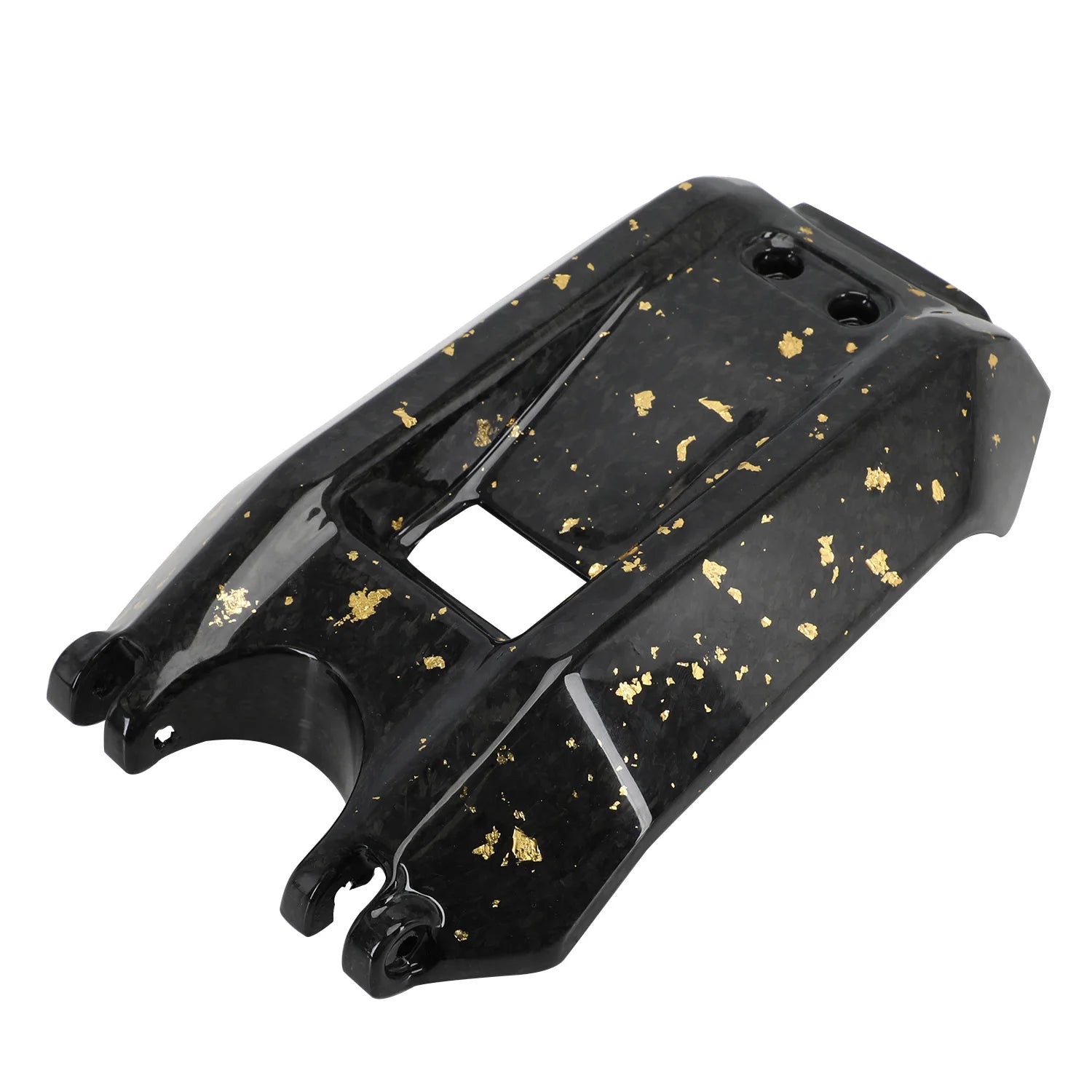 Funparts Carbon Fiber Motorcycle Battery Compartment Cover Guard For Surron Sur-Ron Sur Ron Lightbee Light Bee X S L1E RISE DEFENSE SYSTEMS.AI PRODUCTS