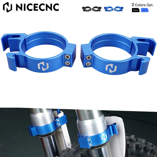 NICECNC Dirt Bike Front Fender Retainer For Yamaha YZ85 YZ 85 2002-2018 2017 YZ80 YZ 80 1993-2001 Motocross Mudguard Stablelizer RISE DEFENSE SYSTEMS.AI PRODUCTS