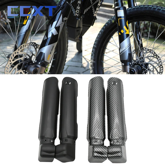 Motorcycle Electric Vehicle Front Fork Guard For Sur-Ron Surron Light Bee X/S Shock Absorber Cover Wheel Axle Protection Parts RISE DEFENSE SYSTEMS.AI PRODUCTS