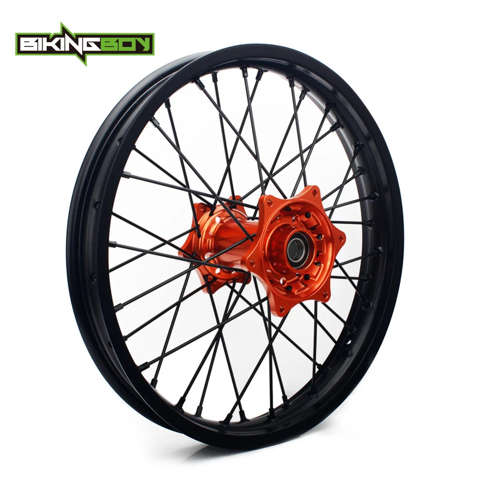 BIKINGBOY 21" 19" / 18" Wheel Rim Hub For KTM 125-540 250 300 350 400 450 500 525 EXC MXC SXF GS SX XC F W SXS SX For Husqvarna RISE DEFENSE SYSTEMS.AI PRODUCTS
