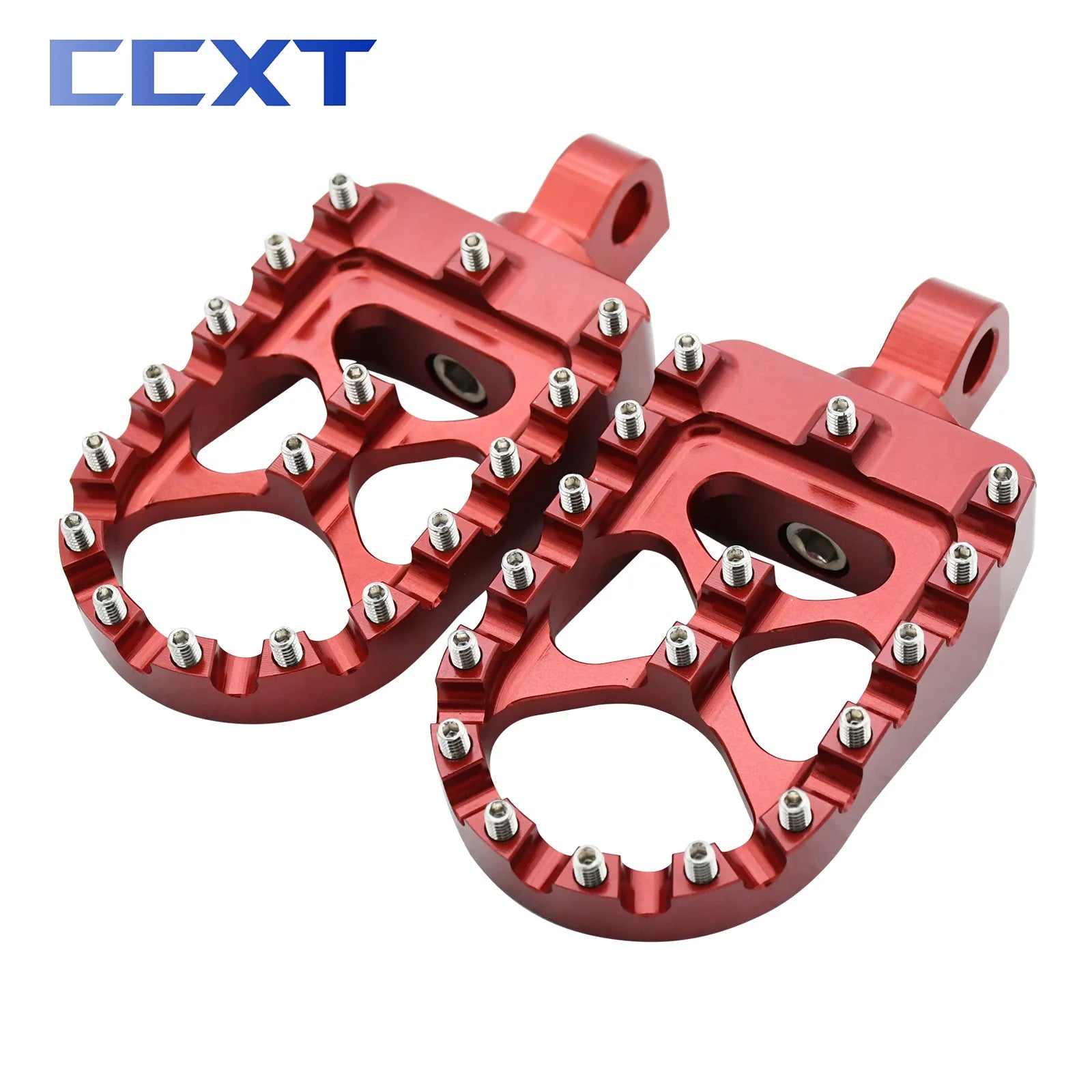 Motorcycle CNC Wide Fat Footpegs 360° Roating Foot Pegs For Harley Dyna Fat Bob Softail Sportster Street Bob Motocross Universal RISE DEFENSE SYSTEMS.AI PRODUCTS