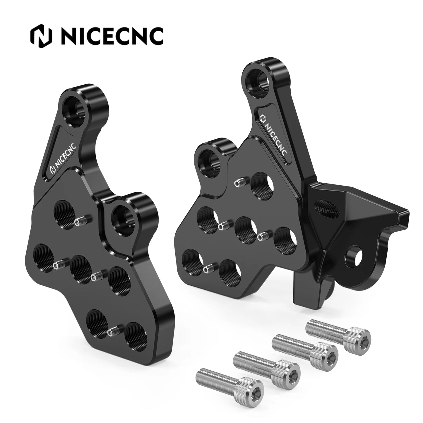 NICECNC For Surron Light Bee X S L1E Segway X160 X260 Surron Electric Dirt Bike Enlarged Footrest Pedal Foot Pegs Bracket Holder RISE DEFENSE SYSTEMS.AI PRODUCTS