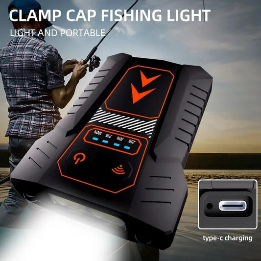 Waterproof Night Fishing Light Outdoor LED Lighting Strong Light Long Endurance Charging Intelligent Induction Light RISE DEFENSE SYSTEMS.AI PRODUCTS
