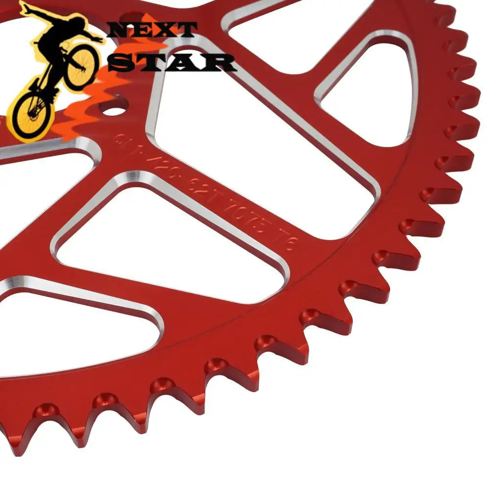 62T Chain Sprocket For Sur-Ron Surron Light Bee S X For Talaria Sting For Segway X160 X260 7075 Aluminum Alloy Motorcycle RISE DEFENSE SYSTEMS.AI PRODUCTS