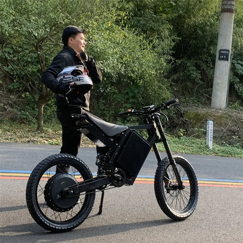 High Speed 12000W Large Power Mountain Bike Long Range Off Road Motorcycle Electric Dirt Bike RISE DEFENSE SYSTEMS.AI PRODUCTS