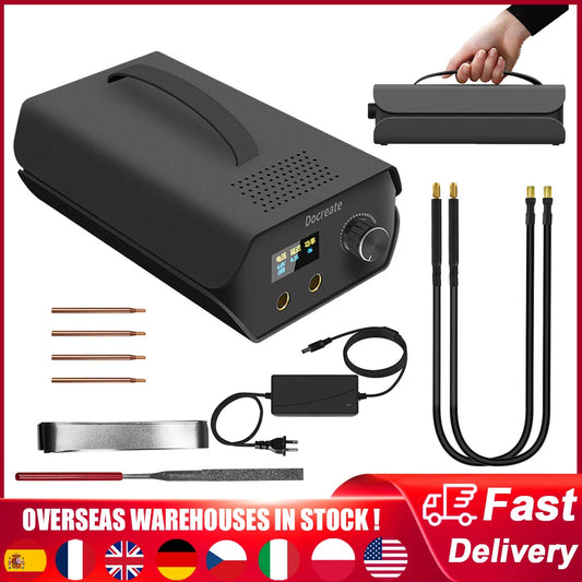 Portable Spot Welding Machine 120 Gear Adjustable 3000F Farah Capacitor For 18650 Lithium Battery DIY Welding Device Spot Welder RISE DEFENSE SYSTEMS.AI PRODUCTS