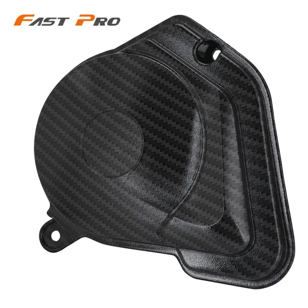 Carbon Fiber Magneto Cover Pump Engine Clutch Guard Side Cover Motorcycle Accessories For TALARIA MX3 TALARIA MX4 Dirt Pit Bike RISE DEFENSE SYSTEMS.AI PRODUCTS