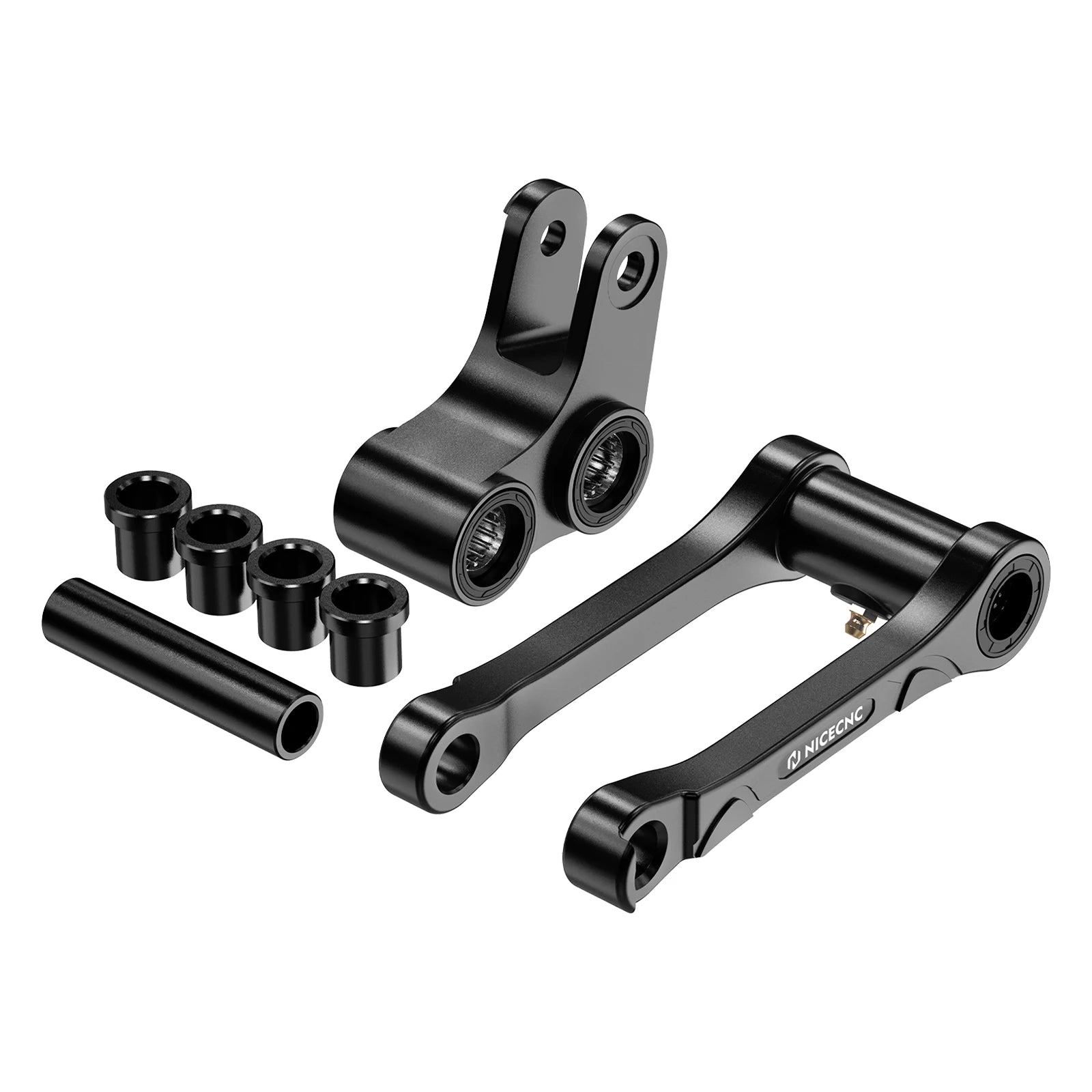 For Yamaha YZ125 YZ250 2006-2024 YZ125X YZ250X 2020-2023 WR250F WR450F 2006 Rear Shock Linkage Arm Kit 1.5'' Lowering Link RISE DEFENSE SYSTEMS.AI PRODUCTS