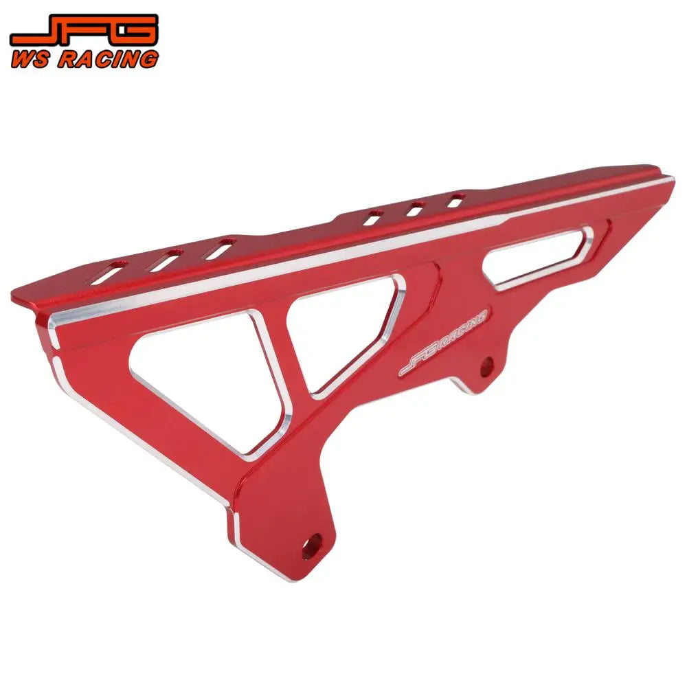 CNC Chain Guard Motorcycle JFG Cover Protector For Surron Sur-ron Light Bee X S Segway X160 X260 Off-Road Electric Vehicle Bike RISE DEFENSE SYSTEMS.AI PRODUCTS