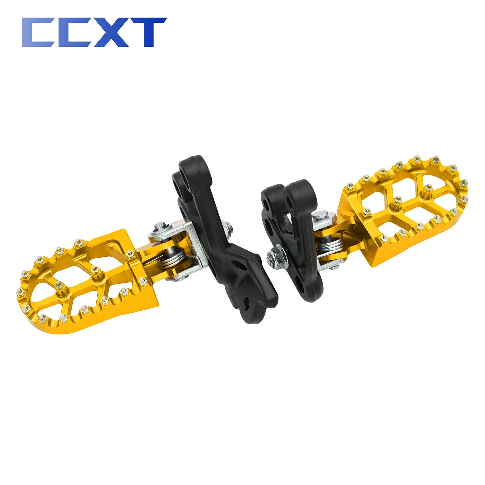 Motorcycle CNC Footpegs Bracket Pedals Foot Pegs For Sur Ron Sur-Ron Surron Light Bee X & Light Bee S Electric Motocross Bike RISE DEFENSE SYSTEMS.AI PRODUCTS