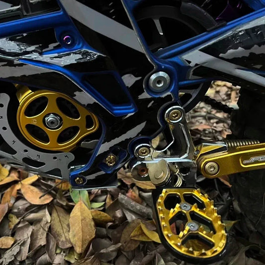 Surron Light Bee S/X Special Mod Left and Right Footrest Assembly Modified High-strength Pedals RISE DEFENSE SYSTEMS.AI PRODUCTS