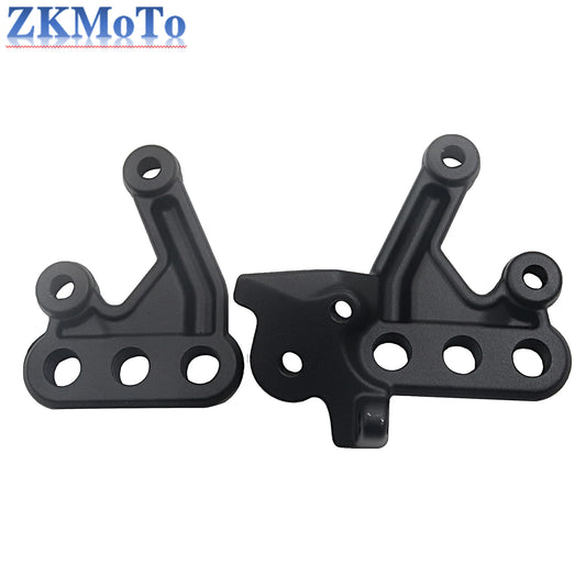 Electric Motorcycle Foot Pegs Rests Pedal Mount Support Bracket For Surron Light Bee X S Original Parts Motocross RISE DEFENSE SYSTEMS.AI PRODUCTS
