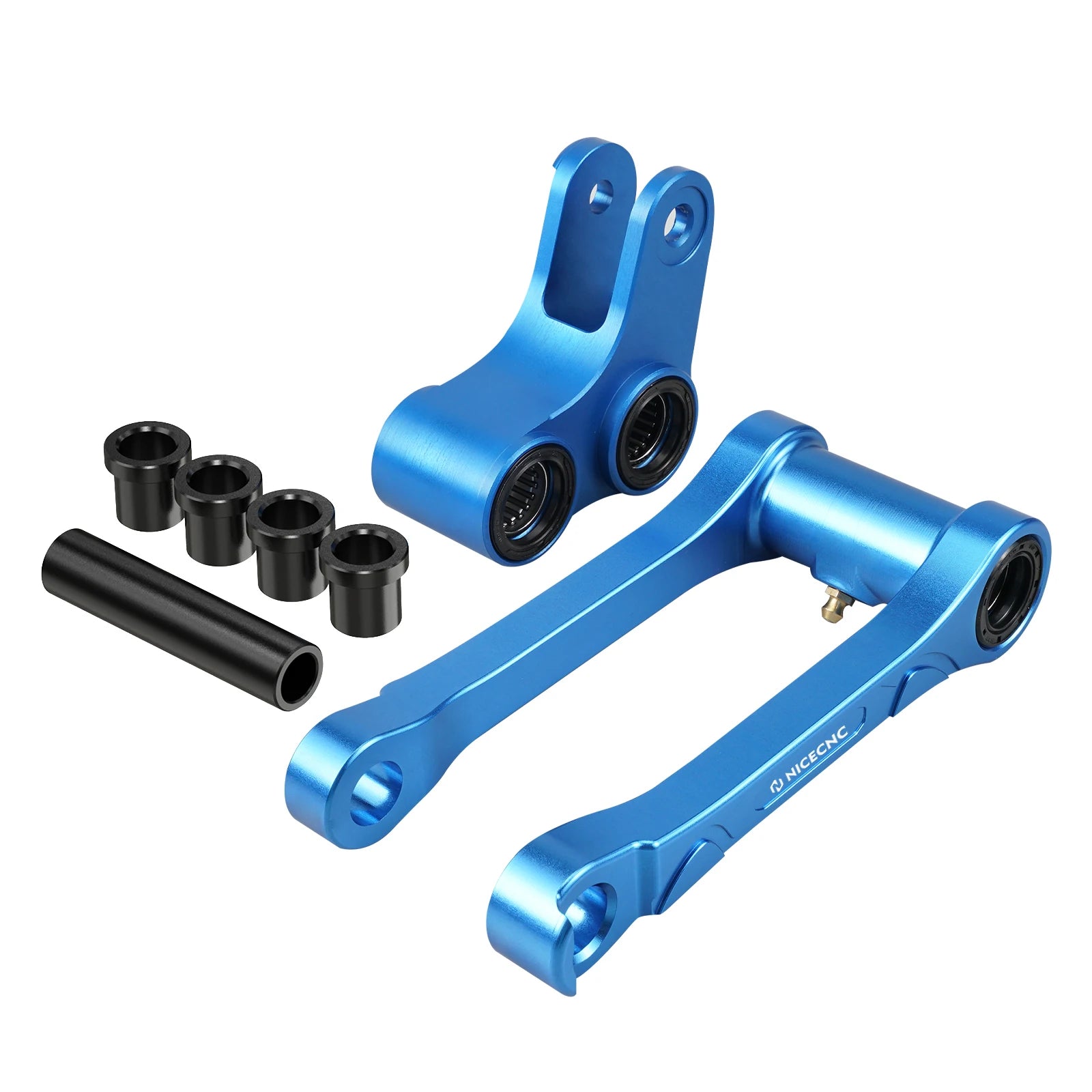 For Yamaha YZ125 YZ250 2006-2024 YZ125X YZ250X 2020-2023 WR250F WR450F 2006 Rear Shock Linkage Arm Kit 1.5'' Lowering Link RISE DEFENSE SYSTEMS.AI PRODUCTS