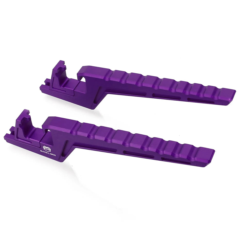 Motorcycle Accessories For Sur-Ron Sur Ron Surron Passenger Foot Pegs Extension Extended Footpegs Motocross Bike Electric Bike RISE DEFENSE SYSTEMS.AI PRODUCTS