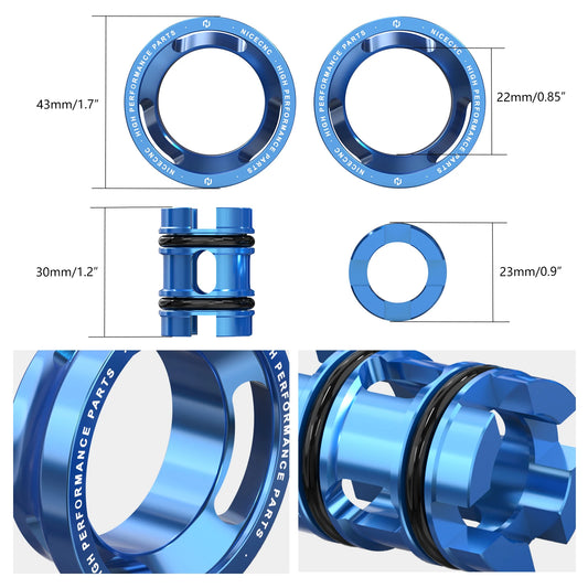 NICECNC 1.2'' Front Fork Lowering Kit For Sherco 125 250 300 SE 250 300 450 SEF RACING SIXDAYS FACTORY 2019 2018 WP Xplor Forks RISE DEFENSE SYSTEMS.AI PRODUCTS