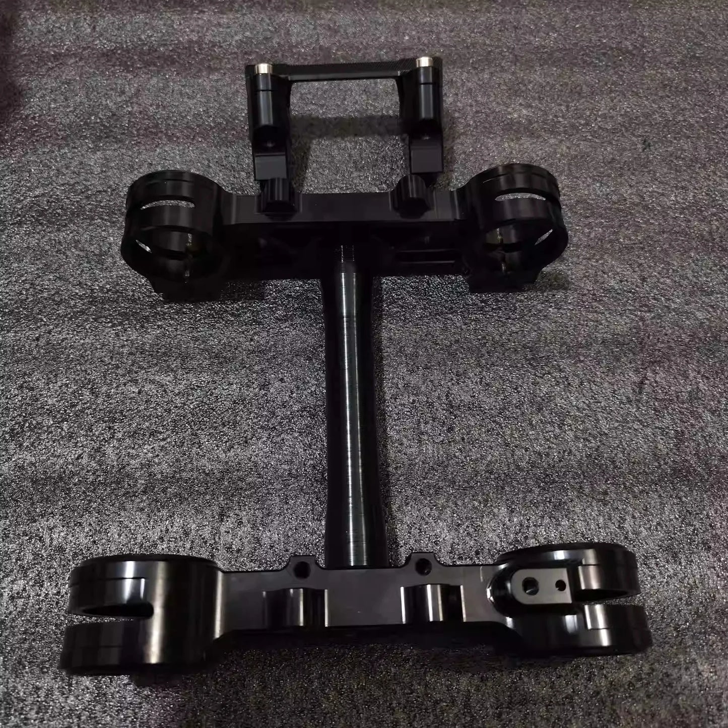 SURRON ULTRA BEE fork top and bottom triple clamps parts mod fork top and bottom UB triple clamps RISE DEFENSE SYSTEMS.AI PRODUCTS
