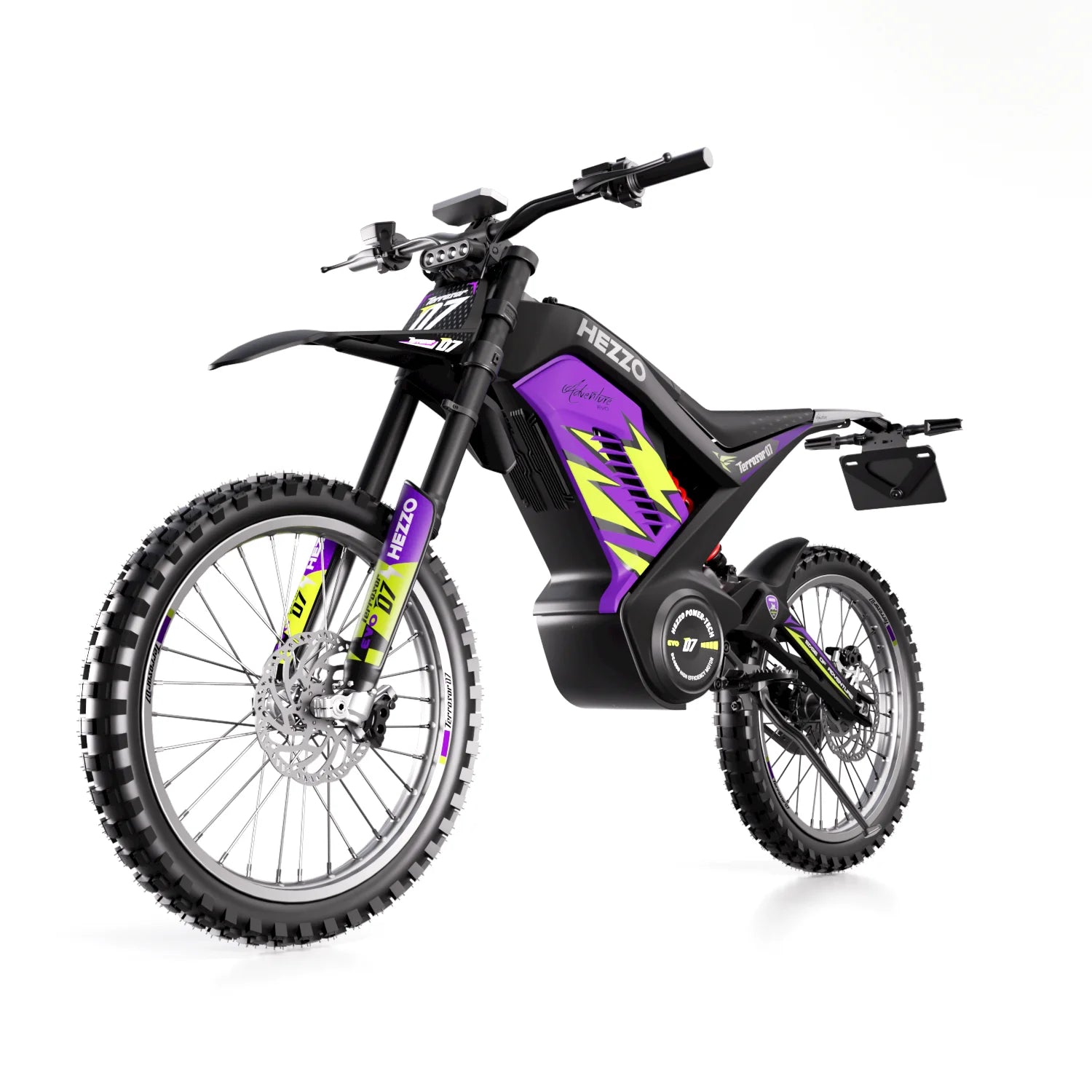 HEZZO-Electric Dirt Bike, Off-Road Ebike, Top Speed 100 km/h, 389NM, 120km Long Range, 72V, 35Ah, 8000W RISE DEFENSE SYSTEMS.AI PRODUCTS