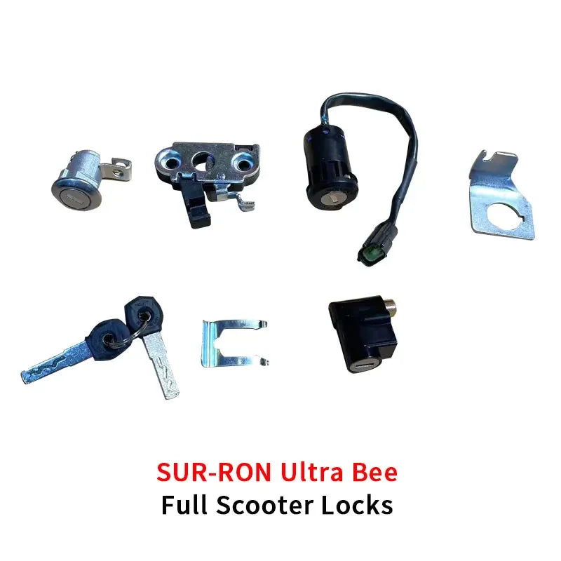 For SURRON Ultra Bee Full Bike Locks Original Belt Set Kit sur ron Off-road Dirtbike Original Accessories SUR-RON RISE DEFENSE SYSTEMS.AI PRODUCTS