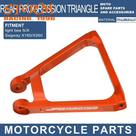 Motorcycle Accessories CNC Rear Progression Triangles For Sur Ron light bee S X  Segway X160 X260 Pit Dirt Bike RISE DEFENSE SYSTEMS.AI PRODUCTS