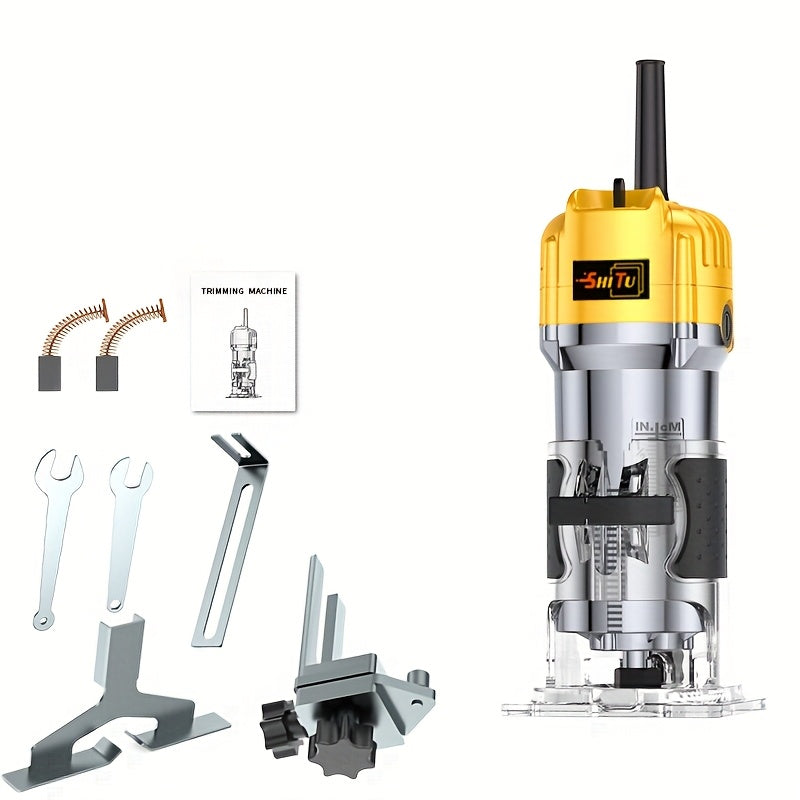An electric woodworking edge trimming machine, trimming and shaping tools, handheld edge trimming machine, woodworking edge trimming machine, woodworking planer, woodworking jointing machine, woodworking edge trimming machine RISE DEFENSE SYSTEMS.AI PRODUCTS